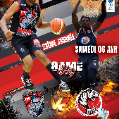 TOURS METROPOLE BASKET VS BRISSAC AUBANCE BASKET